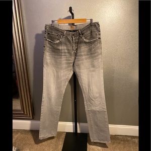 Men’s PRPS, gradient washed designer denim.